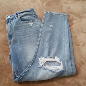 AE mom jeans